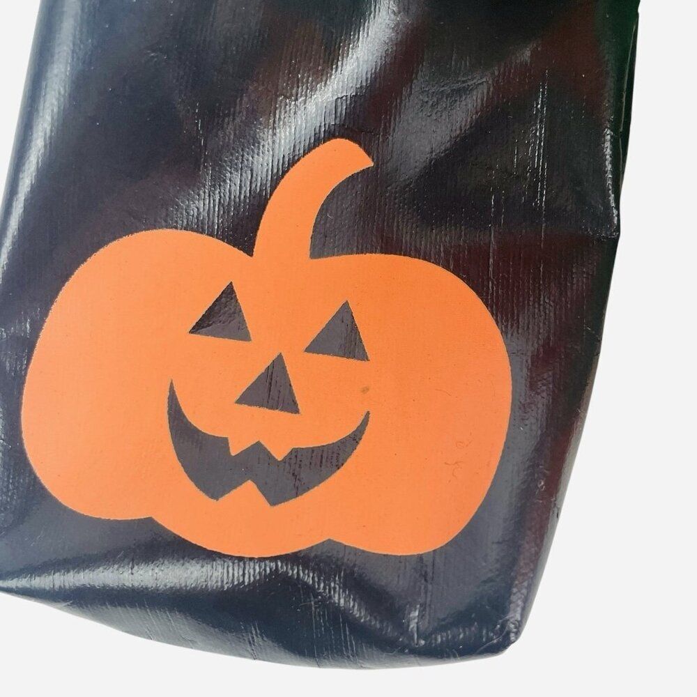 RARE Vintage Dan Dee Pumpkin Teddy Bear Halloween Trick or Treat Plush Hard Body - Picture 11 of 16